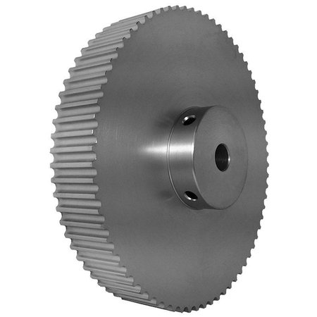 B B MANUFACTURING 72-5P15-6A5, Timing Pulley, Aluminum, Clear Anodized,  72-5P15-6A5